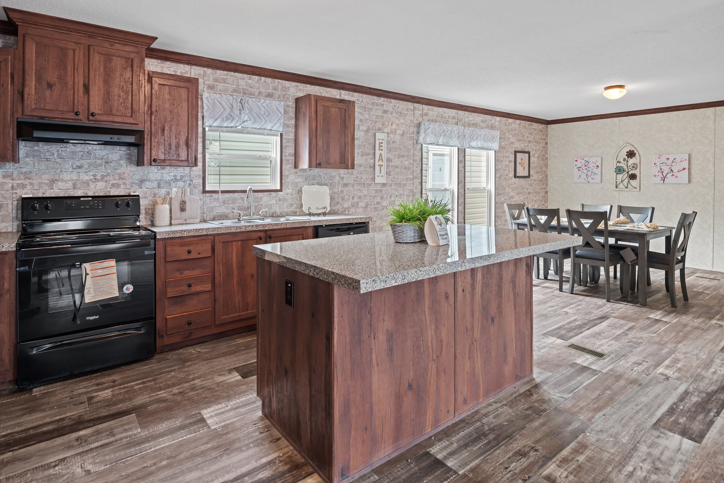 Spark kitchen and hero home features