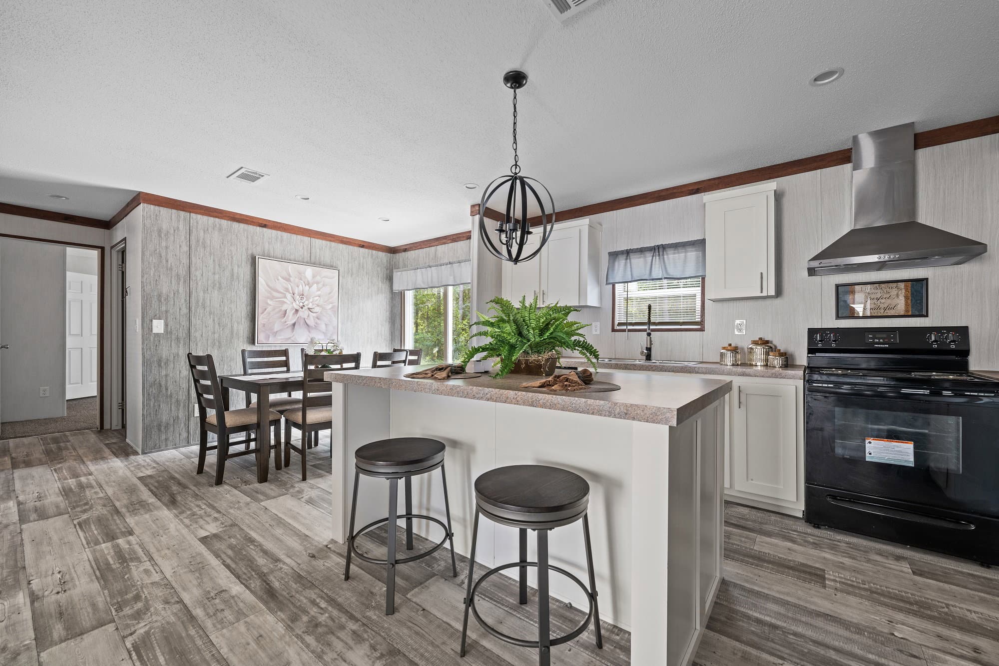 Nitro kitchen and hero home features