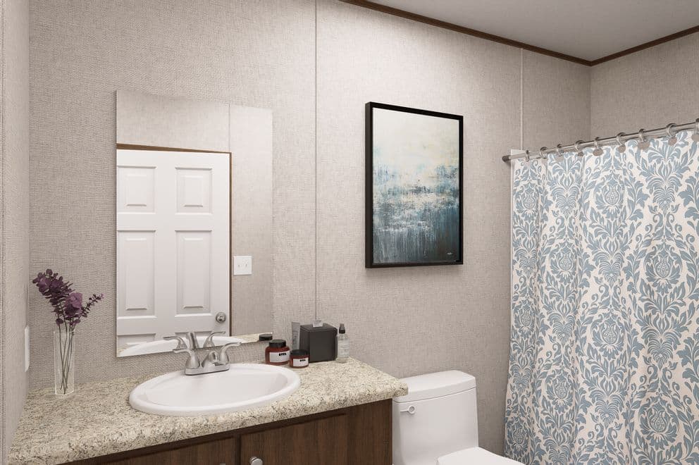 Dogwood bathroom home features