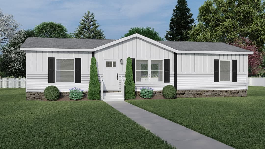 Desoto elevation and exterior home features
