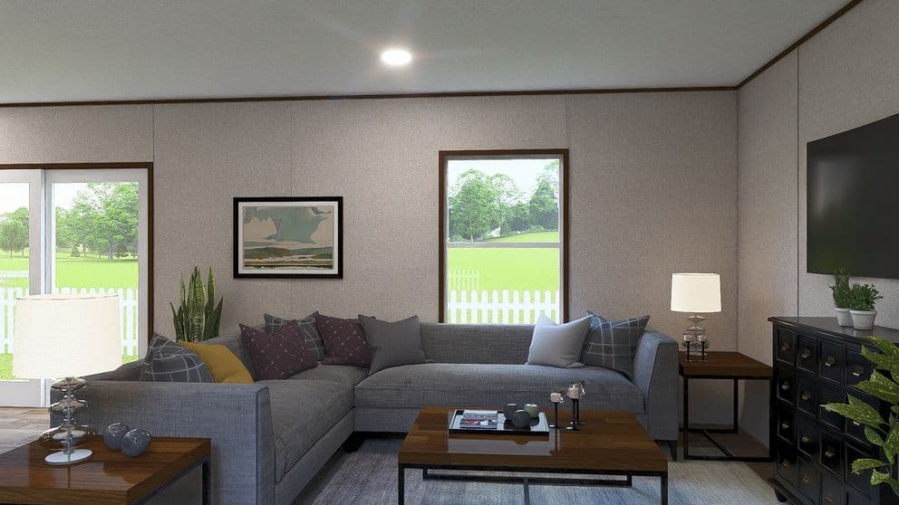 Birch interior home features