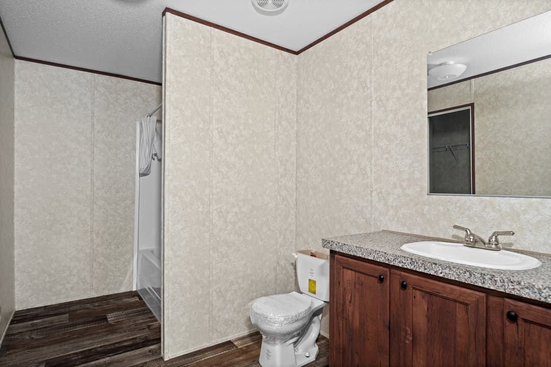 Spark bathroom home features