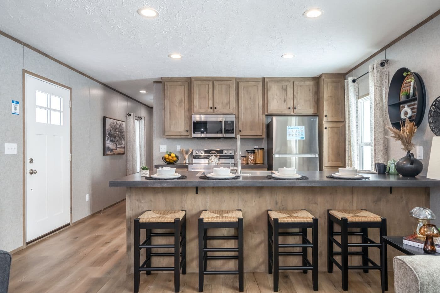 The warrior kitchen home features